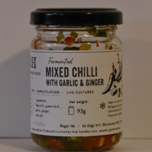 mixed chilli with garlic and ginger