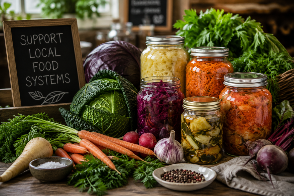 Why Fermented? support local food system